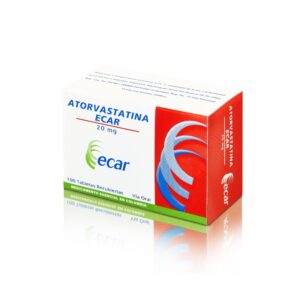 Atorvastatina 20 Mg 100 Tabletas Ecar