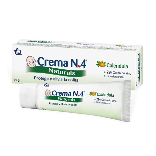 Crema # 4 Natural 90 Gr Antipanalitis