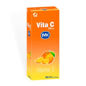 Vitamina Vita C Naranja Mast 100 Tabletas Mk