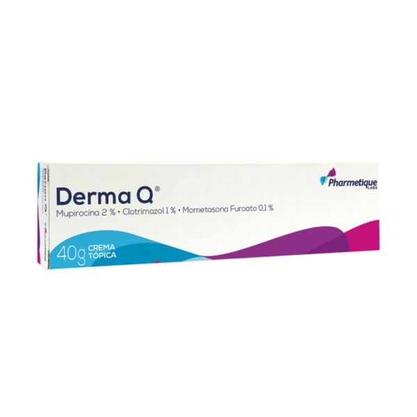 Derma Q Crema Topica 40 Gr Clotrimazol / Mometasona / Mupirocina
