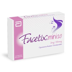 Facetix Mini 28 Tabletas Etinilestradiol / Ciproterona Acetato