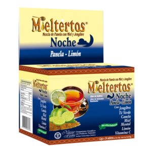 Mieltertos Gripa Noche Panela Limon 24 Sobres Sobres