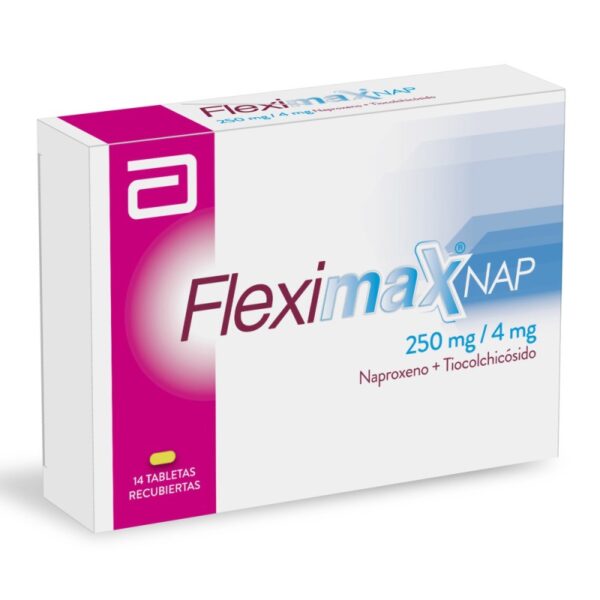 Fleximax Nap 14 Tabletas Tiocolchicosido / Naproxeno
