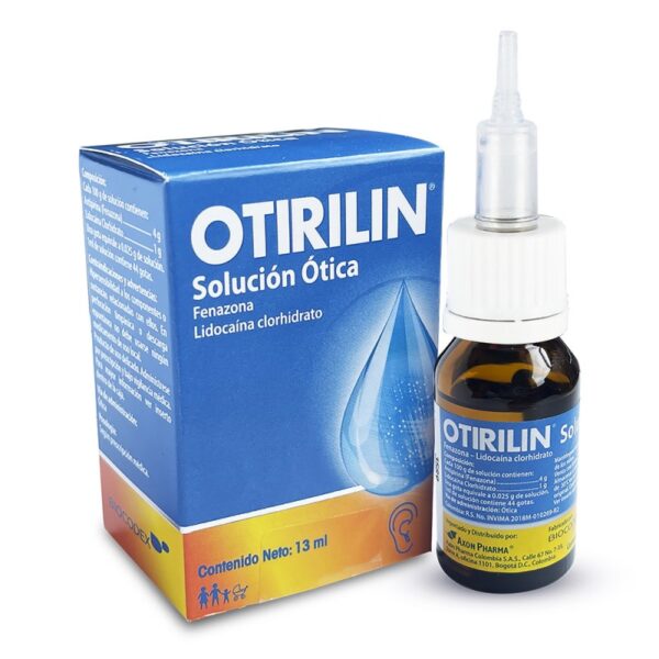Otirilin Gotas Oticas 13 Ml Antipirina / Lidocaina