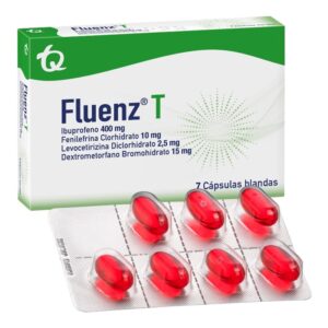 Fluenz T 7 Capsulas Dextrometorfano / Ibuprofeno / Fenilefrina / Levocetiricina
