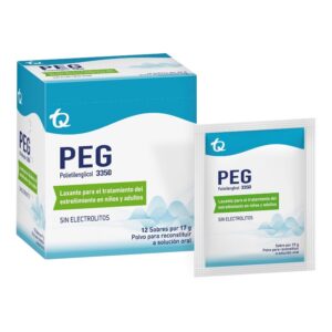 Peg Polietilenglicol 3350 12 Sobres