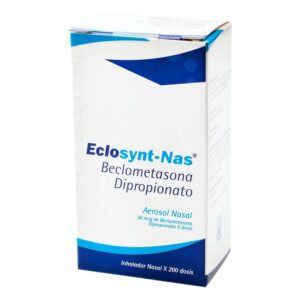 Beclometasona Nasal Eclosynt  50 Mcg Inhalador 200 Dosis