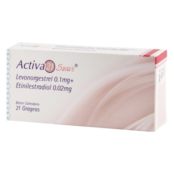 Activa 21 Suave 21 Grageas Levonorgestrel / Etinilestradiol