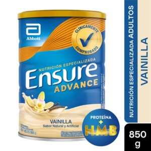 Ensure Advance Vainilla 850 Gr Proteinas Y Carbohidratos