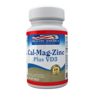 Cal-Mag-Zinc Plus Vd3 90 Softgels Iva Calcio Y Magnesio
