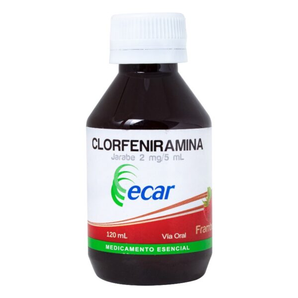 Clorfeniramina Jarabe 120 Ml Ecar