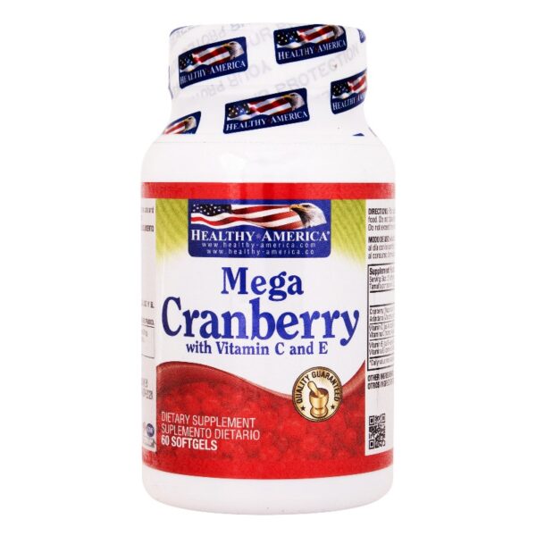 Mega Cranberry 60 Softgels Fruto De Arandano