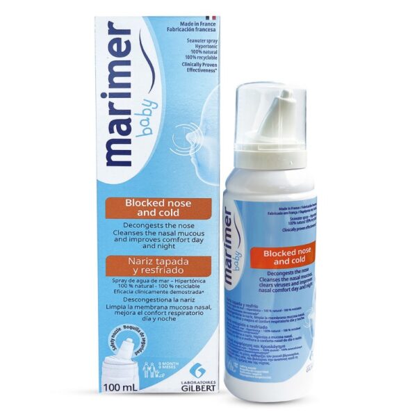 Marimer Solucion Hipertonica Baby 100 Ml Agua De Mar