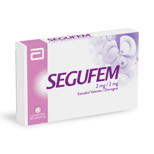 Segufem 2/2 Mg 28 Tabletas Estradiol / Dienogest