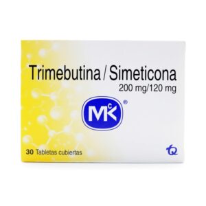 Trimebutina Simetic.200/120 Mg 30 Tabletas Mk