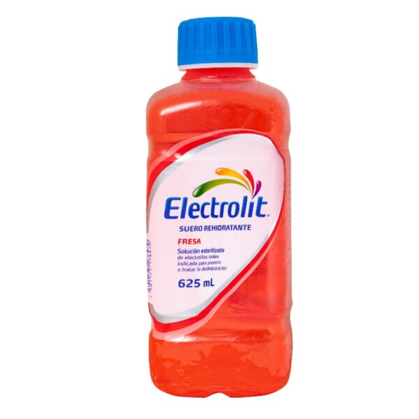 Electrolit Hidratante Fresa 625 Ml Sodio / Potacio / Calcio / Magnesio