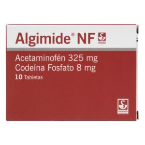 Algimide Nf 325/8 Mg 10 Tbs Acetam/Code Acetaminofen+Codeina