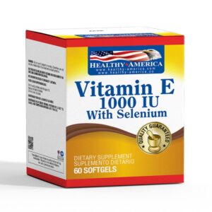Vitamin E 1000 Iu 60 Softgels Vitamina E