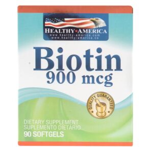 Biotin 900 Mg 90 Softgels Vitaminas Y Minerales