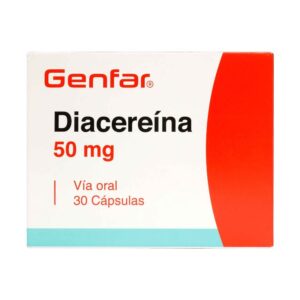 Diacereina 50 Mg 30 Capsulas Gf Diacereina