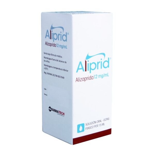 Aliprid 12 Mg Solucion 15 Ml Humax Alizaprida