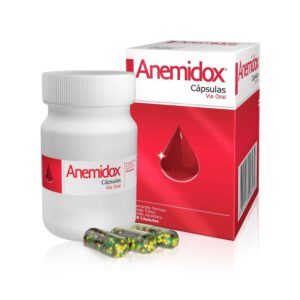 Anemidox 30 Capsulas Fumarat Ferroso / Acido Ascorbico / Acido Folico