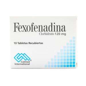 Fexofenadina 120 Mg 10 Tabletas Pc Fexofenadina