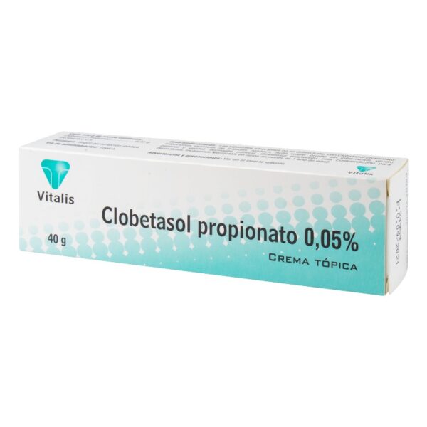 Clobetasol 0.05% Crema 40 Gr Vitalis Clobetasol