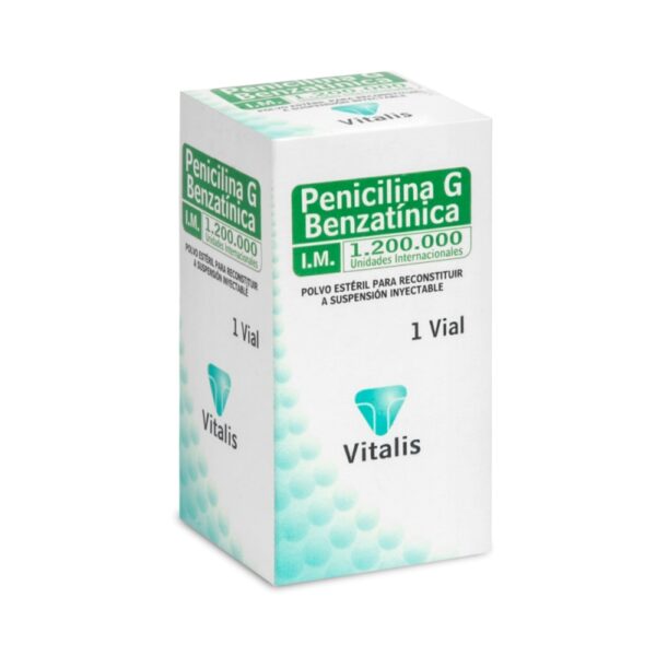 Pen G Benzatinica 1.2 Mui 1 Ampolla Penicilina Benzatinica