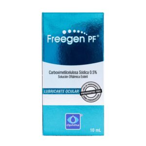 Freegen Pf  Lubricante Ocular 10 Ml. Carboximetilcelulosa