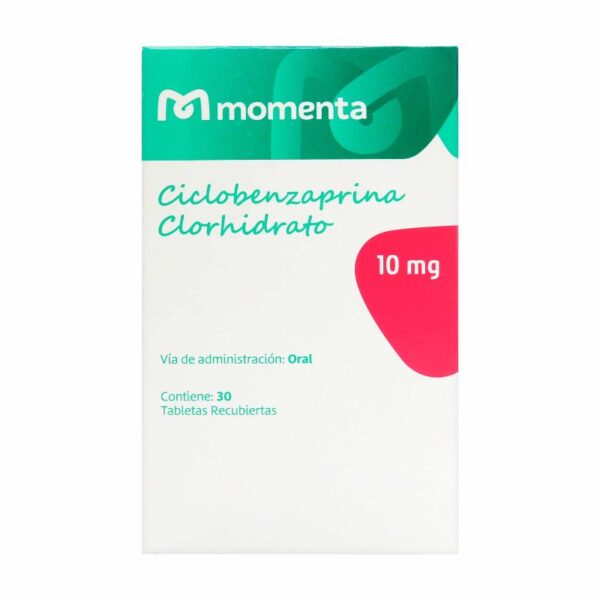 Ciclobenzaprina 10 Mg. 30 Tbs Momenta Ciclobenzaprina