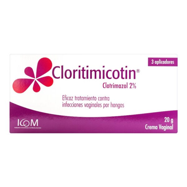 Cloritimicotin  2% Crema Vaginal 20 Gr Icom Clotrimazol