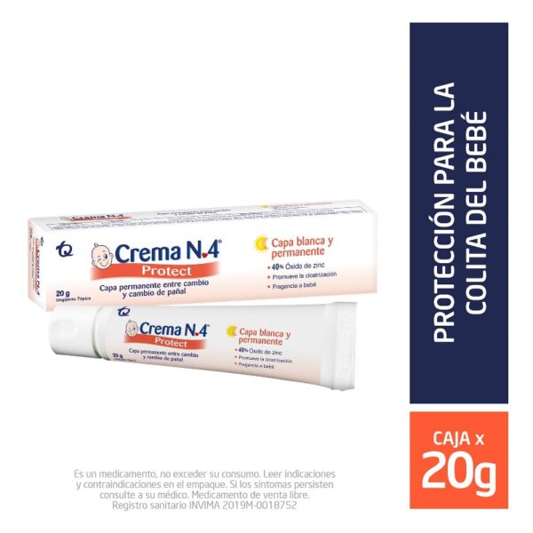 Crema # 4 Protect 20 Gramos Antipanalitis