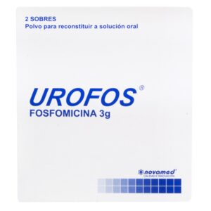 Urofos 3 Gr Solucion Oral 2 Sobres Fosfomicina