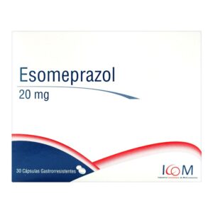 Esomeprazol 20 Mg 30 Capsulas Icom