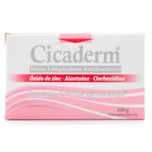 Jabon Antibacterial Cicaderm 100 Gr Jabon Facial