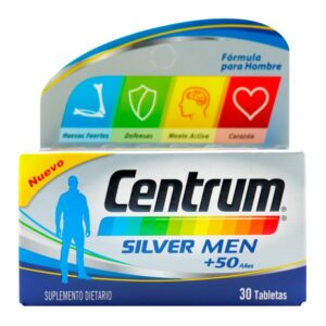 Centrum Silver Men 50 30 Tab Multivitaminico