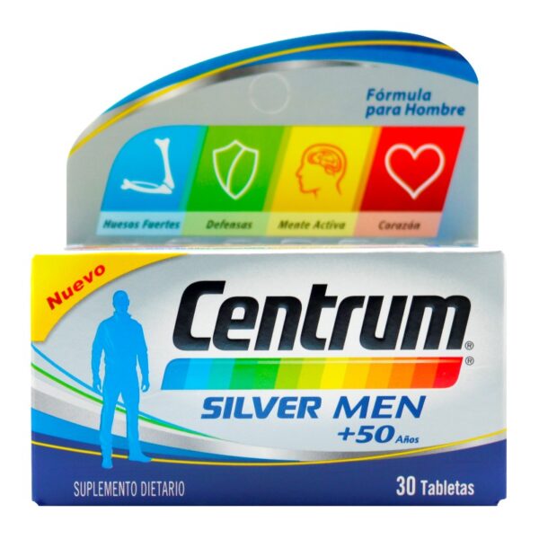 Centrum Silver Men 50 30 Tab Multivitaminico