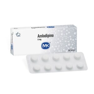 Amlodipino 5Mg 30 Tabletas Mk