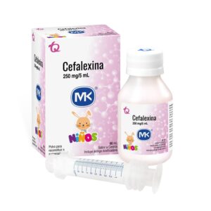 Cefalexina 250Mg/5Ml Fco X 60 Ml Mk Cefalexina