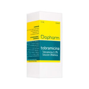 Tobramicina Opharm 0.3 Solucion  Oftalmica 5 Ml Tobramicina