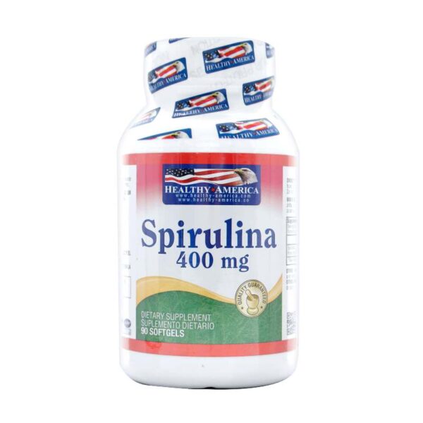 Spirulina 400 Mg 90 Softgels