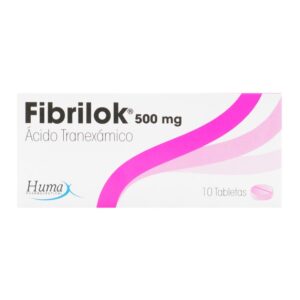 Fibrilok 500Mg 10 Tabletas Acido Tranexamico