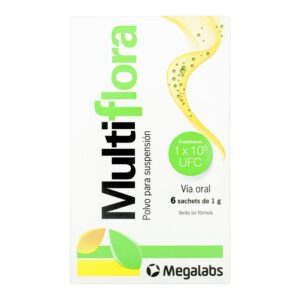 Multiflora (Probiotics 1X109 Ufc) 6 Sobres Probioticos
