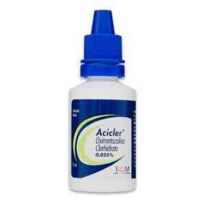 Acicler 0.025% Ninos 15 Ml Icom Oximetazolina