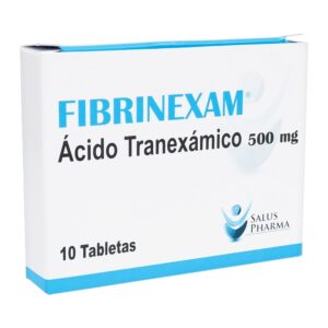 Fibrinexam 500 Mg 10 Tabletas Acido Tranexamico