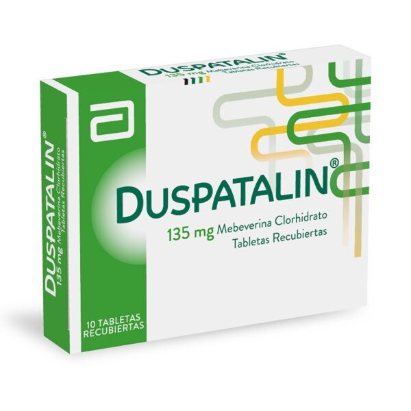 Duspatalin 135 Mg 10 Tabletas Mebeverina Clorhidrato