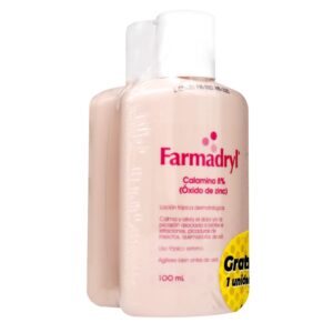2 Farmadryl 100 Mililitros Calamina
