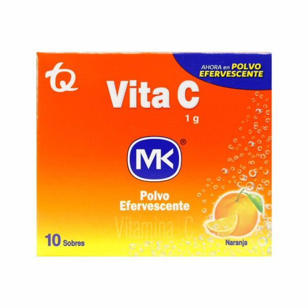 Vita C Efervecente 1Gr 10 Sbs Mk Acido Ascorbico