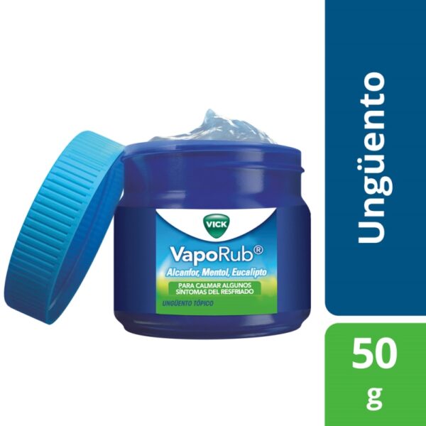 Vick Vaporub 50 Gr(Pdb) Mentol / Alcanfor / Eucalipto
